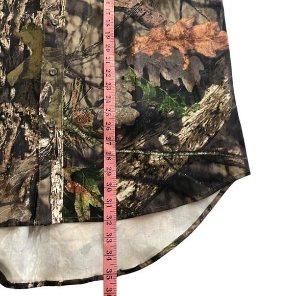 Mossy Oak Men's Long Sleeve Cotton Mill Hunt Shirt Size L - Picture 9 of 10